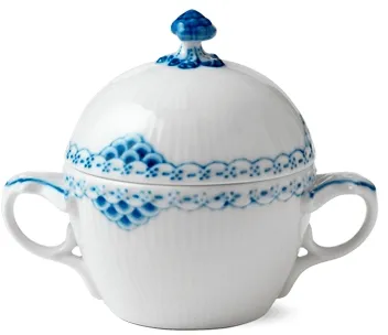 Royal Copenhagen Prinsesse sukkerskål med lokk - 20 cl